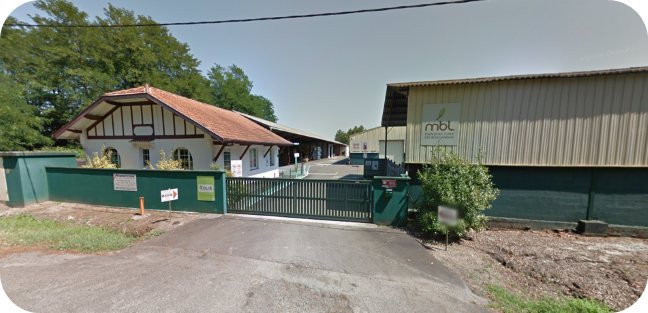 Entrée du site Manufacture des Bois Landais – Buglose